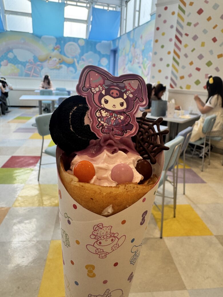 実際に食べたクレープ