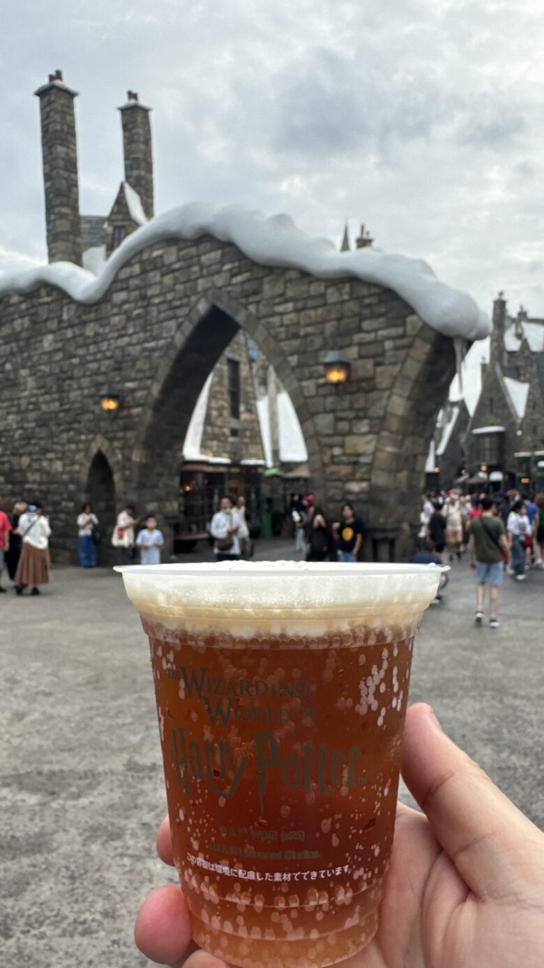 ハリー・ポッターエリアで買ったバタービール