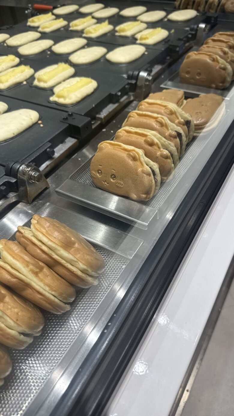 ちいかわの顔の焼き目